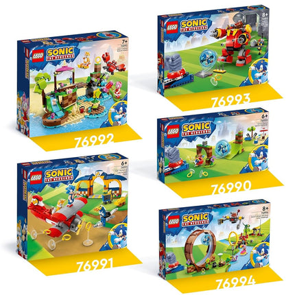 LEGO Sonic the Hedgehog Amy's Animal Rescue Island Playset, Buildable Toy with 6 Characters including Amy & Tails Figures, Gifts for Kids, Boys & Girls 7 Plus Years Old 76992