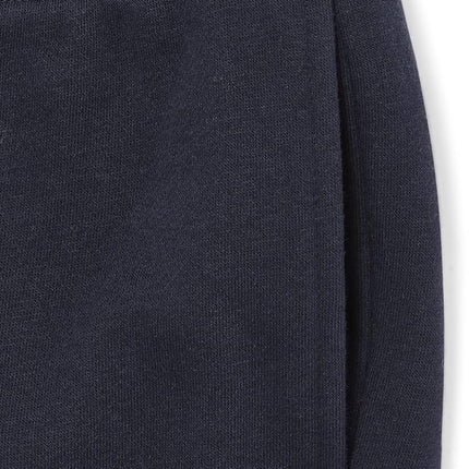 Pantalones de chándal de felpa activos para niño The Children's Place, azul marino nuevo, talla XXG