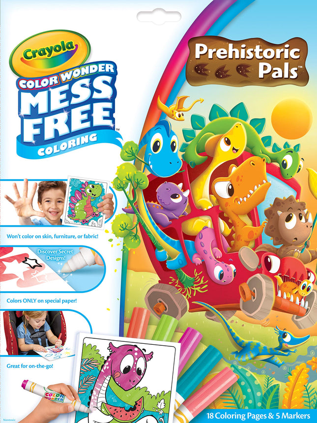 Crayola Color Wonder Prehistoric Pals, Mess Free C