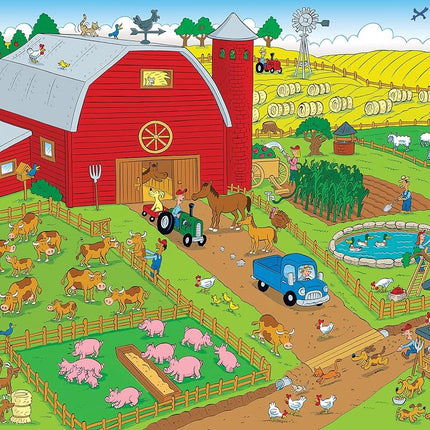 MasterPieces 101 Things to Spot on a Farm 101 Piece Jigsaw Puzzle