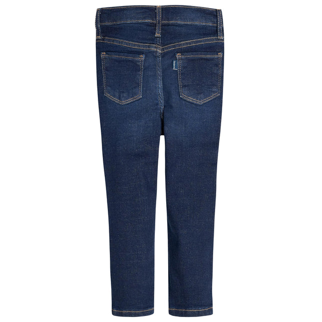 Gerber Baby Toddler Stretch Denim Skinny Jeans, Dark Blue Denim, 5T