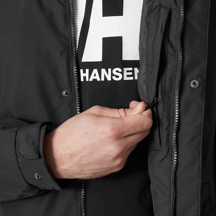 Helly Hansen Men's Dubliner Jacket, Black, 5XL