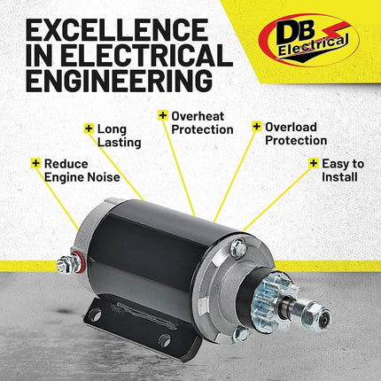 DB Electrical 410-21110 New Starter for Omc Evinrude Johnson 50 60 65 70 75 Hp Outboard 1969-1997, Mgd4110 Mgd4115 5370 Mgd4106 Mot2001 46-2118 46-2196 46-2438 46-2447 46-2502 46-936 383691 391735