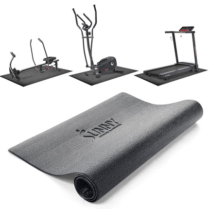 Sunny Health & Fitness Exercise Equipment Mat - Medium