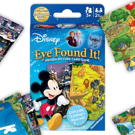 Jeu de cartes Ravensburger Monde de Disney J'ai trouvé !