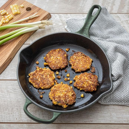 Le Creuset Enameled Cast Iron Signature Round Skillet, 10.25", Peche