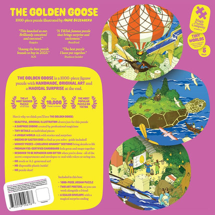 The Golden Goose • 1000-Piece Jigsaw Puzzle from The Magic Puzzle Company • Series Five