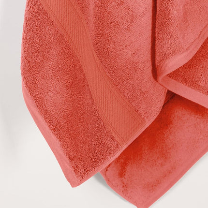 Juego de Toallas de Baño de Lujo de Algodón Egipcio Superior de 800 GSM, Incluye 2 Toallas de Baño, Esenciales de Lujo, Toallas Absorbentes de Secado Rápido, Baño de Invitados, Apartamento, Casa Nueva, Ducha, Calidad Hotelera, Coral