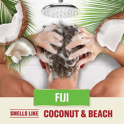 Old Spice Fiji 2-in-1 Shampoo and Conditioner for Men, 21.9 Fl Oz Each, Twin Pack