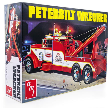 AMT 1/25 Scale Peterbilt 359 Wrecker Plastic Model
