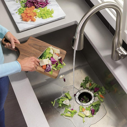 GE GFC565W Garbage Disposer, Black