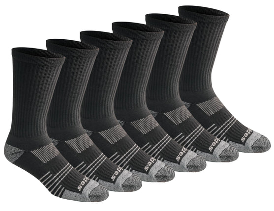 Dickies Men's Hydro-Cool Moisture Control Crew Soc