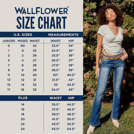 WallFlower Women’s Denim Overalls in Petite, Midsize, Plus Size, Juniors Jeans - Linden Skater, Small, Linden Skater, Small