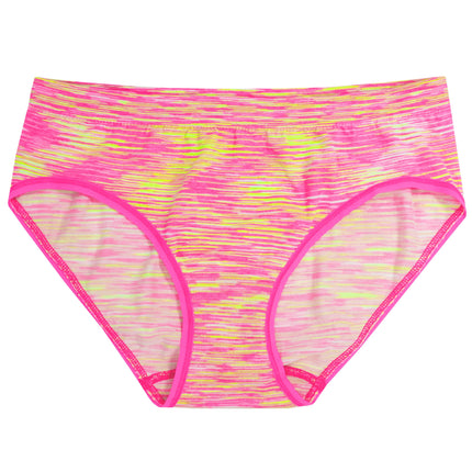 Fruit of The Loom Multipack de Ropa Interior Sin Costuras para Niñas, Hipster-Paquete de 10-Surtido, 6/8