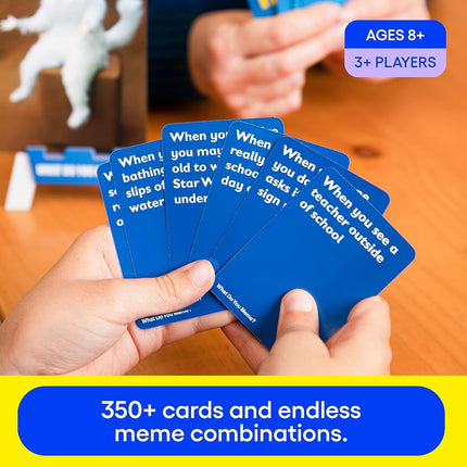 WHAT DO YOU MEME? Family Edition - The Hilarious Family Party Card Game For Meme Lovers