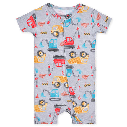 Gerber Unisex Baby Buttery Soft Short Sleeve Rompe