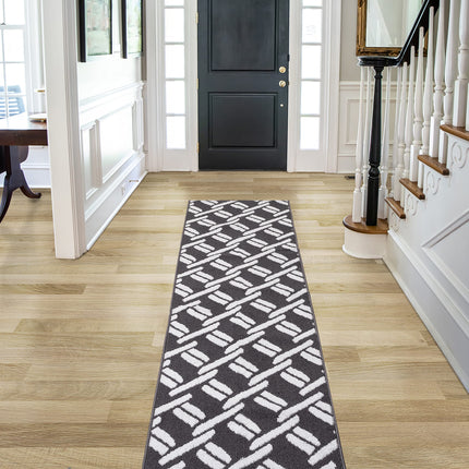 Nautica – Tufted Runner Rug | Baize Chain Design |
