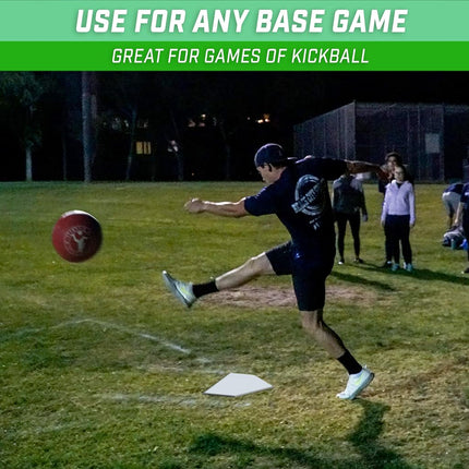 GoSports Baseball & Softball 4 Piece Premium Base Set - Heavy-Duty for Athletes
