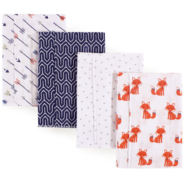 Hudson Baby Unisex Baby Cotton Flannel Burp Cloths