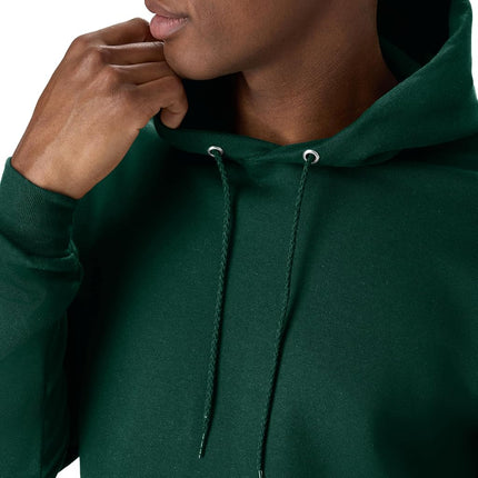 Hanes Men's Sweatshirt, EcoSmart Fleece Hoodie, Cotton-Blend Fleece Hooded Sweatshirt, Plush Fleece Pullover Hoodie, Deep Forest, M