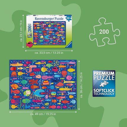 Ravensburger Children Puzzles Funny Fish Friends - Ages 8+