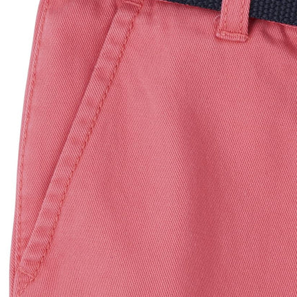 The Children's Place Boys Belted Chino Shorts, Astilbe, 12