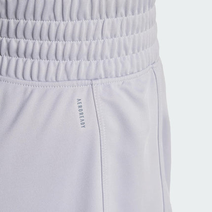 adidas Women's Pacer Essentials Knit High-Rise Shorts, Glory Grey, X-Large/3" Inseam