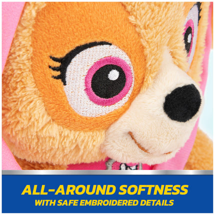 GUND PAW Patrol Peluche oficial Skye para llevar, juguete de peluche prémium para mayores de 1 año, rosa/marrón, 13