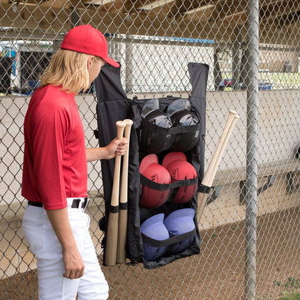 Champion Sports Combination Bat and Helmet Fence Bag