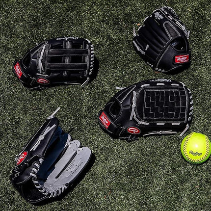 Rawlings | RSB Slowpitch Softball Glove | Right Hand Throw | 12" - Basket Web