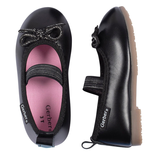 Gerber Unisex-Child Toddler Girls Ballet Flat Crib