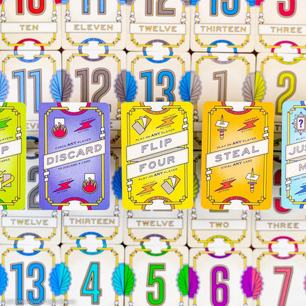 USAopoly | Flip 7 With A Vengeance | Party Card Game