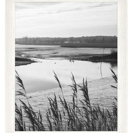 MCS Museum Poster Frame, White Woodgrain, 16 x 20 in, Single