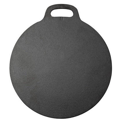 Victoria 15-Inch Cast-Iron Tawa Dosa Pan, Pizza Pa