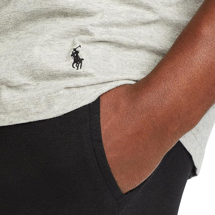 Polo Ralph Lauren Slim Fit Men's Cotton Crew Tee Tank Top (Pack of 3), Andover Heather/Polo Black, Madison Heather/Polo Black, Polo Black/Red, M