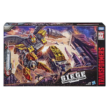 Transformers Toys Generations War for Cybertron Titan WFC-S29 Omega Supreme Action Figure - Converts to Command Center - Adults and Kids Ages 8 and Up, 2-feet