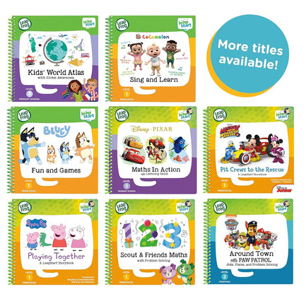 LeapFrog 21606 LeapStart Reception Kids World Atlas and Global Awareness Activity Book
