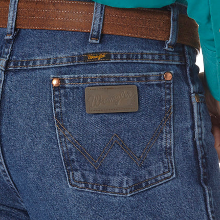Wrangler Men's Cowboy Cut Slim Fit Jean Jeans, Stonewashed, 30W / 32L