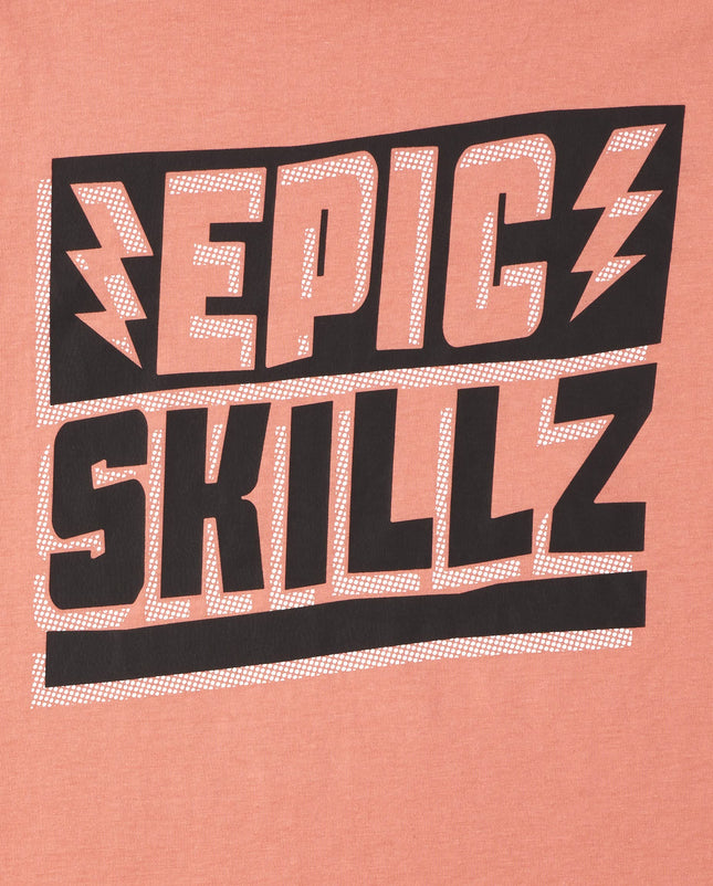 The Children's Place Boys' Sports Short Sleeve Graphic T-Shirts, Multipacks, Skateboards/Epic Skillz/Bike 3-Pack, Medium