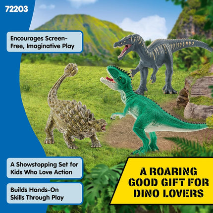 Schleich Dinosaurs - 3Pc Attack Of The Dinosaurs Trio - Kids 4+ | 72203