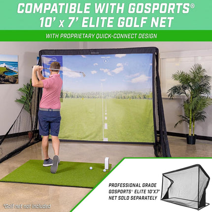 GoSports 9 ft Golf Simulator Impact Screen