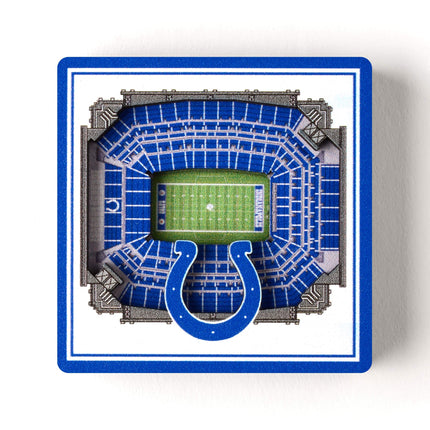 YouTheFan NFL Indianapolis Colts 3D StadiumView Magnets - Lucas Oil Stadium