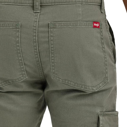Pantalon cargo Wrangler Charge pour garçons, olive, 14 ans (taille forte)