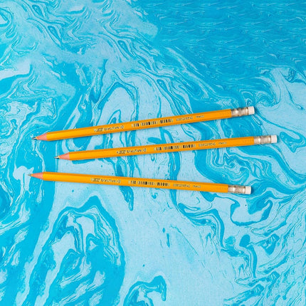 BIC Evolution Cased Pencil, #2 Lead, Yellow Barrel, 18-Count