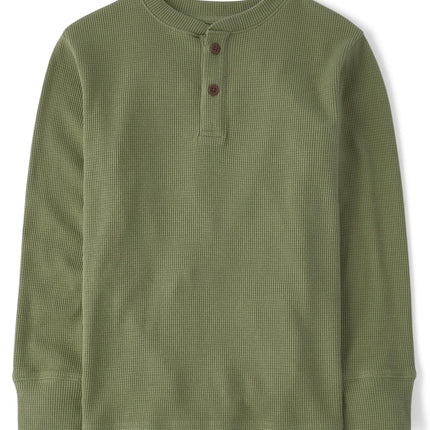 The Children's Place Boys' Long Sleeve Thermal Hen