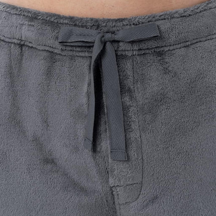 Izod Men's Soft Fleece Pyjama Bottoms, Gray, XXXL