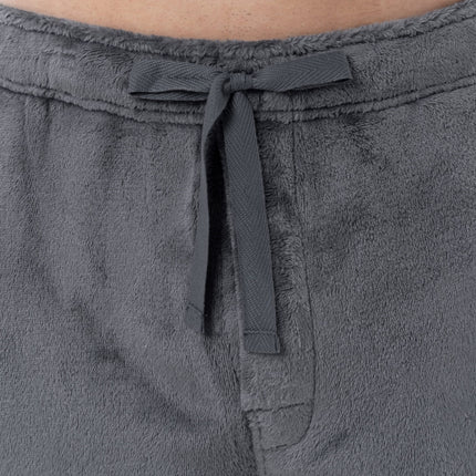 Izod Men's Soft Fleece Pyjama Bottoms, Gray, XXXL