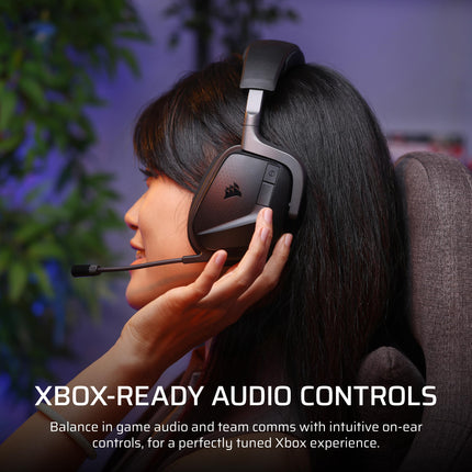 Corsair VOID v2 MAX Wireless Bluetooth Gaming Headset – Carbon