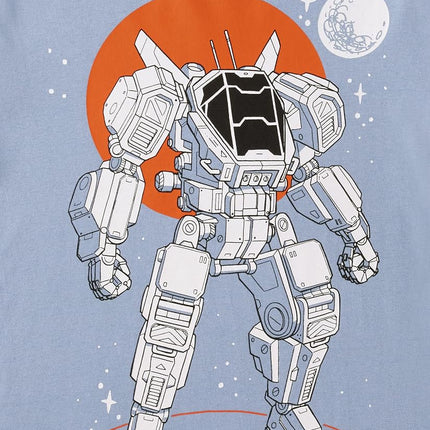Lot de 3 t-shirts graphiques à manches courtes The Children's Place pour garçons, ninja/robot de l'espace/mission martienne, 7-8