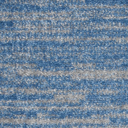 Nourison Essentials 4' x 6' Blue/Grey Outdoor Indoor/Outdoor Rug